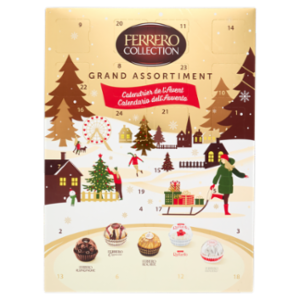 Ferrero Collection Grand Assortiment Calendario Dell'Avvento 24 Pezzi 250 g