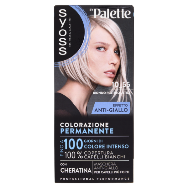 Syoss By Palette Colorazione Permanente 10_55 Biondo Platino Ultra