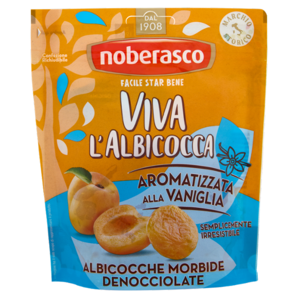 noberasco Viva l'Albicocca Aromatizzata alla Vaniglia 200 g