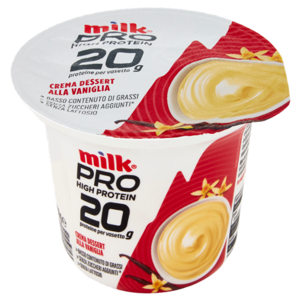 Milk Pro High Protein 20g Crema Dessert alla Vaniglia 200 g