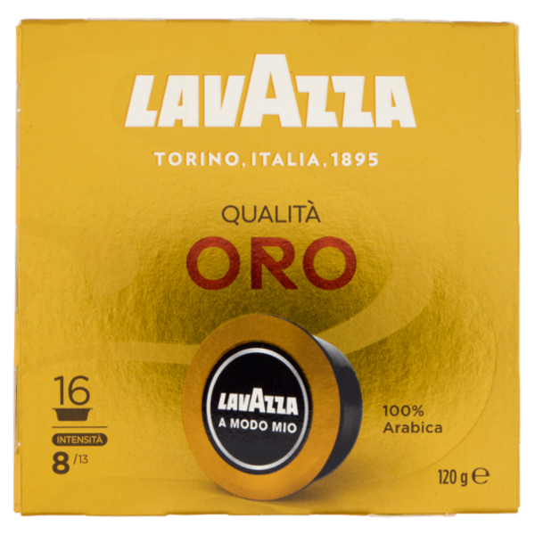 Lavazza A Modo Mio Qualità Oro 16 Capsule 120 g