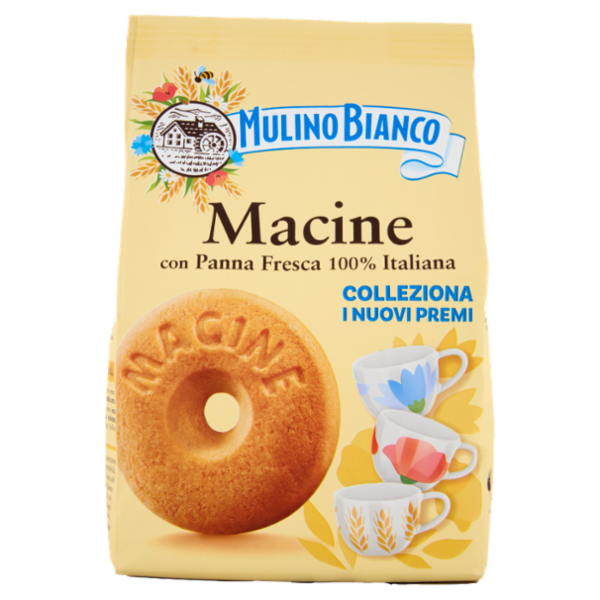 Mulino Bianco Macine Biscotti con Panna Fresca 350g