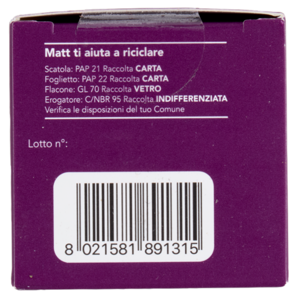 Matt Age Activ Skin Perfect Siero Viso e Collo Bava di Lumaca Pura 30 ml