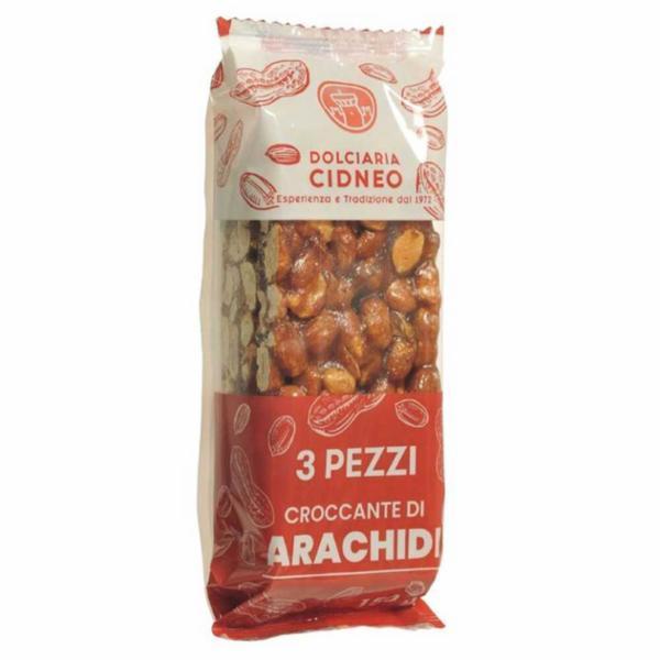 Dolciaria Cidneo Croccante Di Arachidi 3 Pezzi 150g