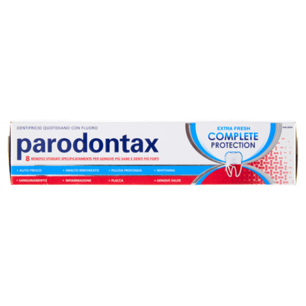 Parodontax dentifricio Complete Protection gengive più sane denti più forti Extra Fresh 75ml