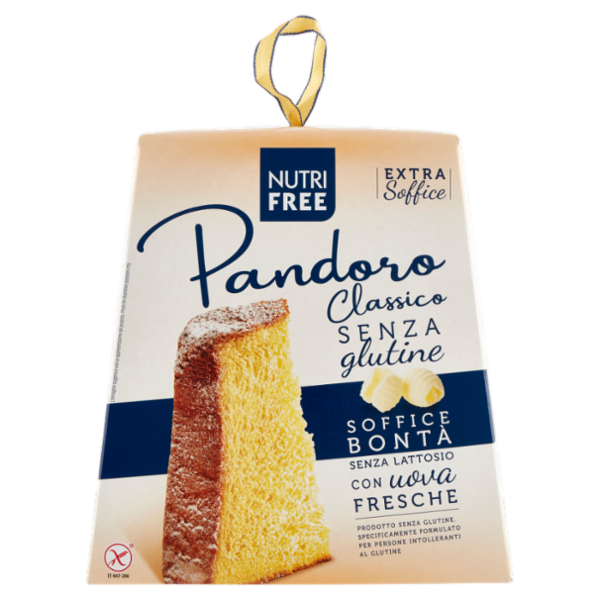 Nutrifree Pandoro Classico Senza glutine Senza Lattosio 600 g