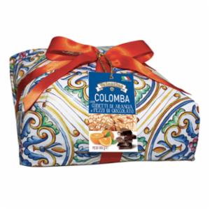 Valentino Colomba Arancia E Pezzi Cioccolato Gr.900