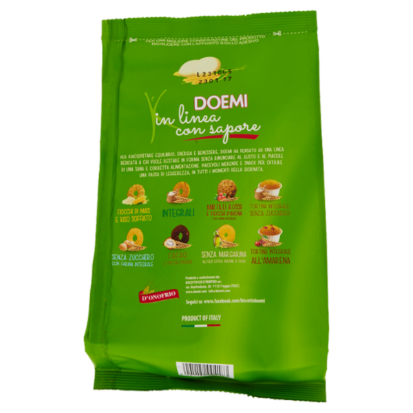 Doemi frutta e cereali Mirtilli rossi e fiocchi d'avena con farina integrale 450 g