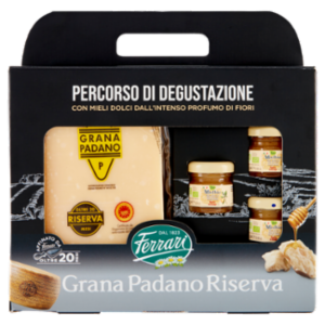 Ferrari Grana Padano DOP Riserva Oltre 20 Mesi 600g Con Mieli