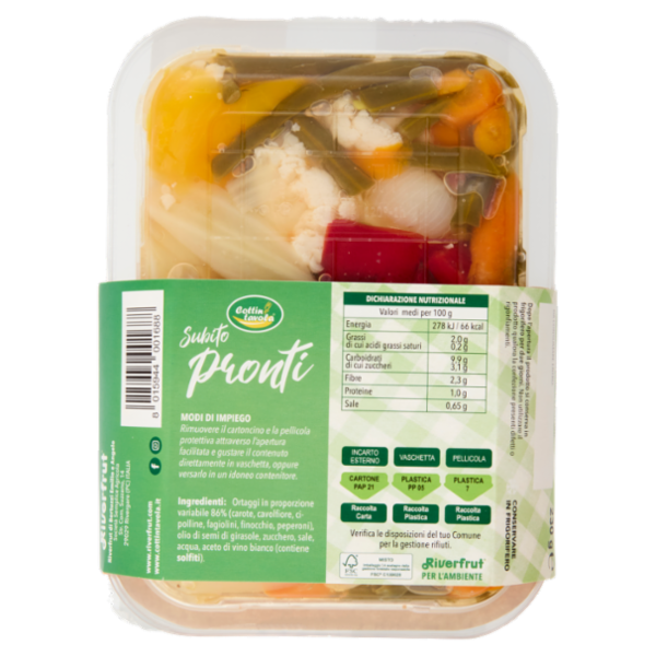 Cottin tavola Subito pronti Giardiniera 230 g