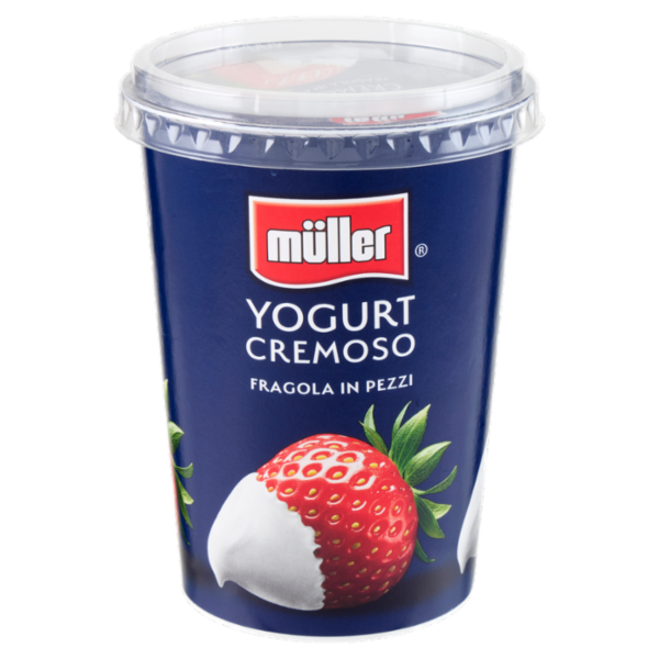 müller Yogurt Cremoso Fragola in Pezzi 500 g