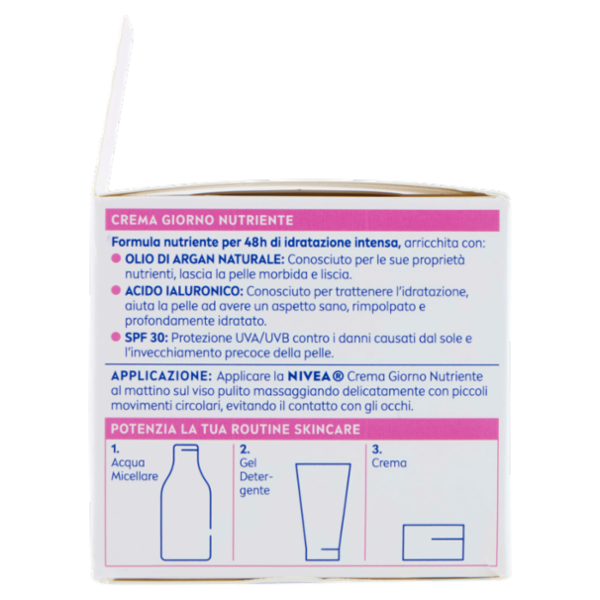 Nivea Crema Giorno Nutriente SPF 30 Pelle Secca 50 ml