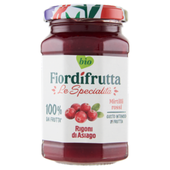 Rigoni Di Asiago Fiordifrutta Le Specialità Bio Mirtilli Rossi 250 g