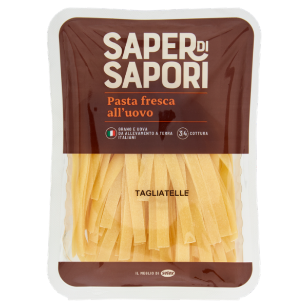 Selex Saper di Sapori Pasta Fresca all'Uovo Tagliatelle 250 g
