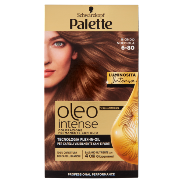 Palette oleo intense Biondo Nocciola 6-80