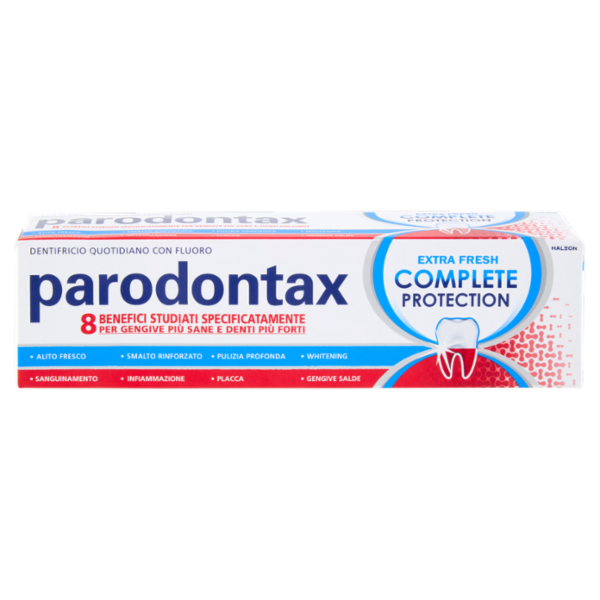 Parodontax dentifricio Complete Protection gengive più sane denti più forti Extra Fresh 75ml