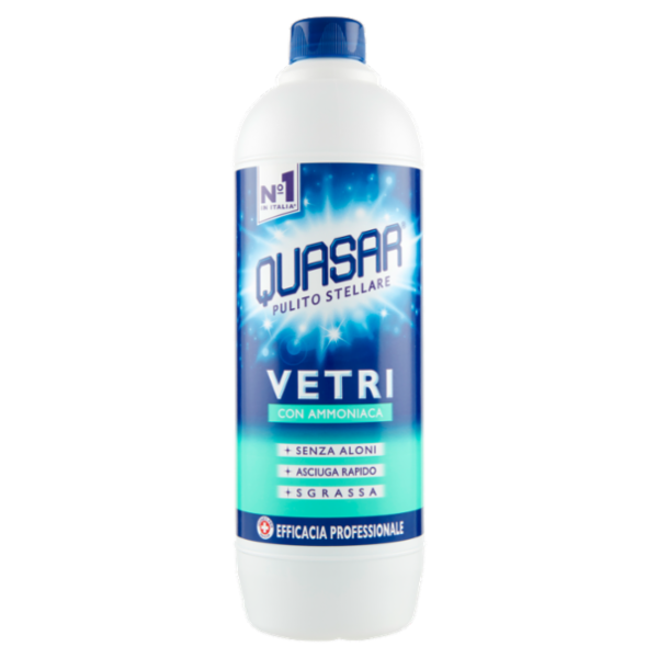 Quasar Vetri con Ammoniaca Ricarica 650 ml