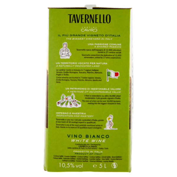 Tavernello Vino Bianco 5 L