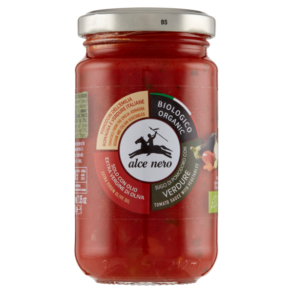 alce nero Sugo di Pomodoro con Verdure 200 g