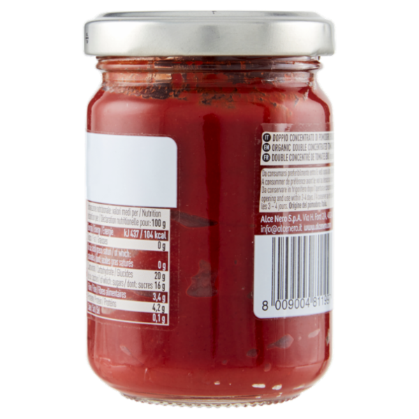 alce nero Doppio Concentrato di Pomodoro 130 g