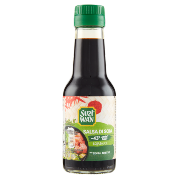 Suzi Wan Salsa di Soia -43% di sale⁽ ⁾143 ml