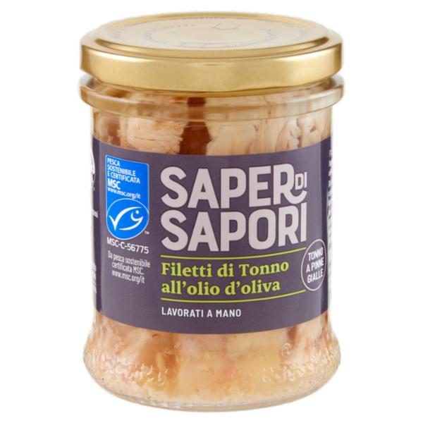 Selex Saper di Sapori Filetti di Tonno all'Olio di Oliva 180 g