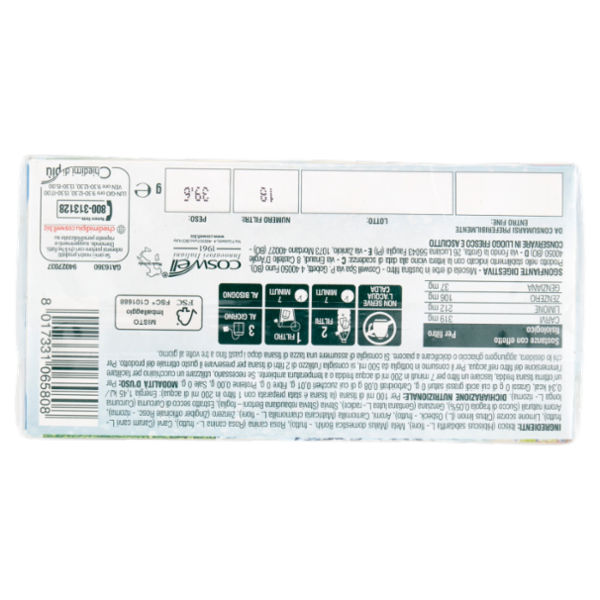 L'Angelica Tisana a Freddo Sgonfiante Digestiva 18 Filtri 39.6 g