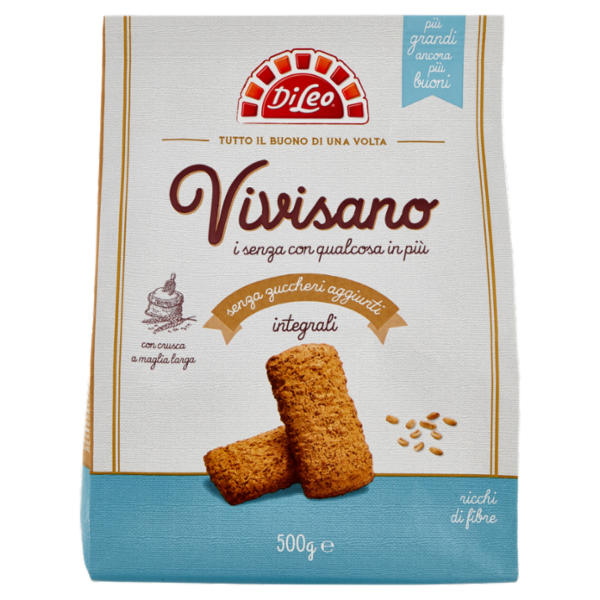 Di Leo Vivisano senza zuccheri aggiunti integrali 500 g