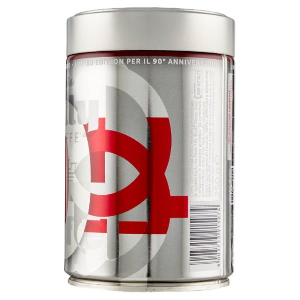 illy Tostato Intenso Caffè Macinato Ideale per Moka 250 gedizione limitata 90esimo”