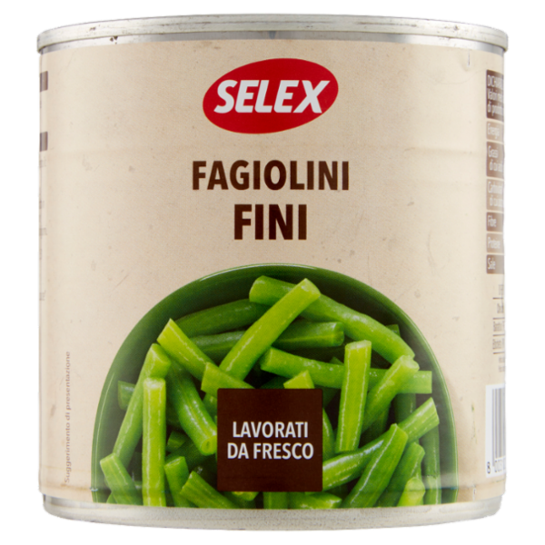 Selex Fagiolini Fini Lessati 400 g