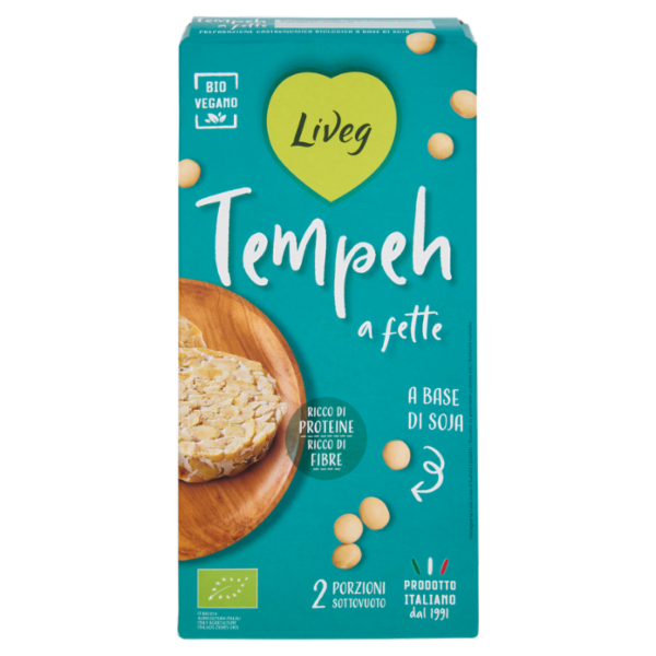 Liveg Tempeh a fette 150 g