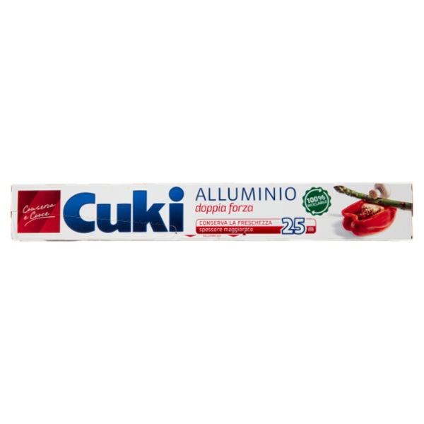 Cuki Conserva e Cuoce Alluminio doppia forza 25 m