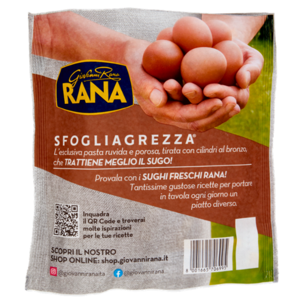 Giovanni Rana Sfogliagrezza 4 Cereali e Semi di Papavero 250 g