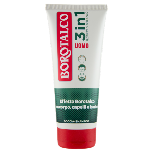 Borotalco Uomo 3in1 Profumo di Borotalco Doccia-Shampoo 200 ml
