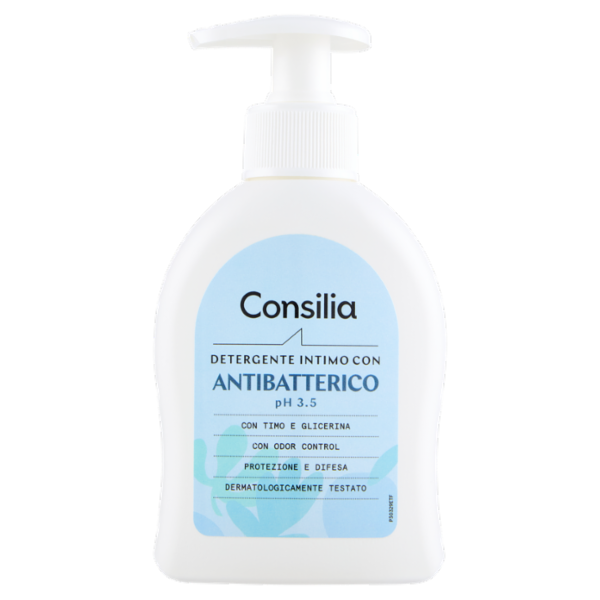 Consilia Detergente Intimo con Antibatterico con Timo e Glicerina pH3.5 200 ml