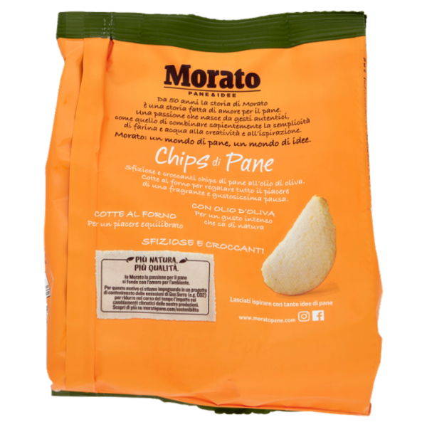 Morato Chips di Pane con Olio di Oliva 85 g