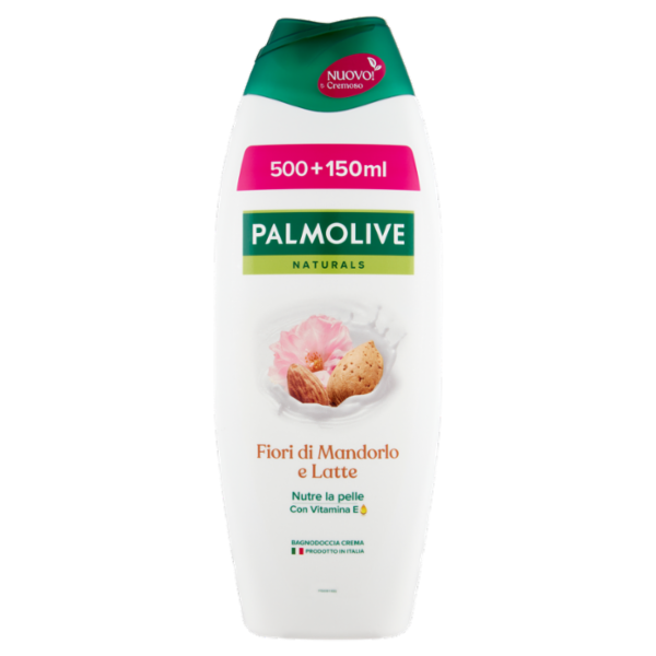 Palmolive bagnoschiuma Naturals Fiori di Mandorlo con idratante 650 ml