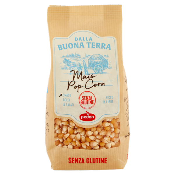 Dalla Buona Terra pedon Senza Glutine Mais Pop Corn 350 g
