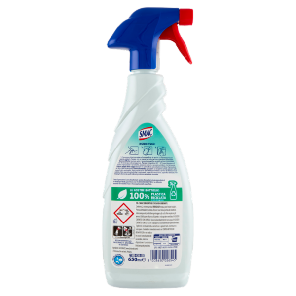 Smac Sgrassatore cucina bicarbonato 650 ml