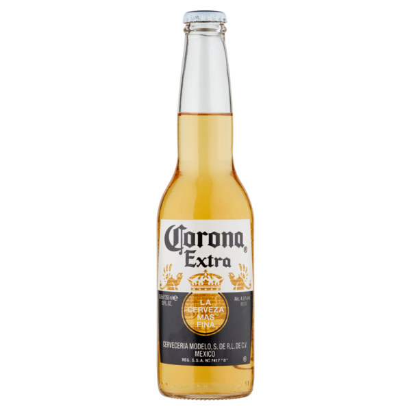 CORONA EXTRA Birra lager messicana bottiglia 35,5 cl