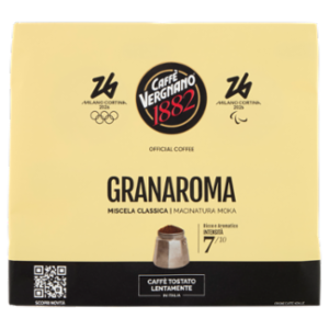 Caffè Vergnano 1882 Granaroma Miscela Classica Macinatura Moka 2 x 250 g