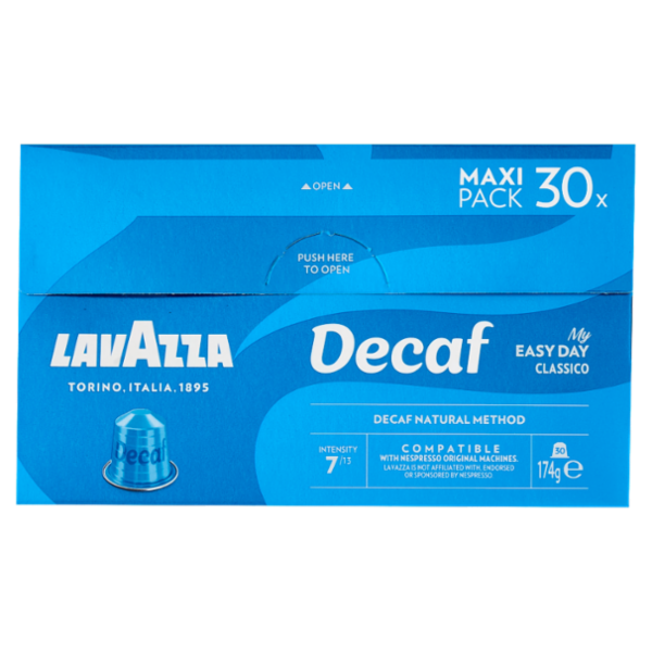 Lavazza Decaf Classico Compatible with Nespresso Original Machines 30 Capsule 174 g