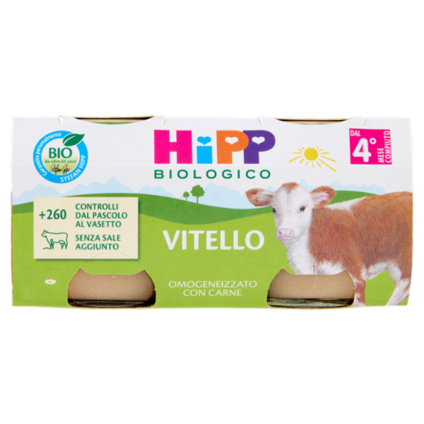 HiPP Biologico Vitello 2 x 80 g