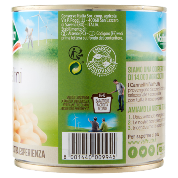 Valfrutta Cannellini 400 g
