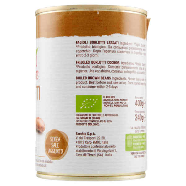 Vital nature Bio Borlotti 400 g