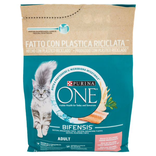 PURINA ONE Adult Ricco in Salmone 2,8 kg