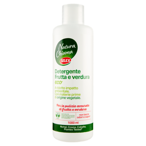 Selex Natura Chiama Detergente Frutta e Verdura Ecologico 1 L