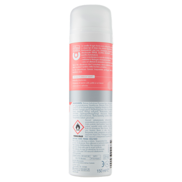 infasil Donna rigenera Deodorante Spray 150 ml