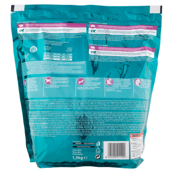 PURINA ONE Sterilcat Delicate Digestion - Pesce dell'Oceano 1,5kg