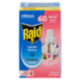 Raid Liquido Elettrico Ricarica, 60 Notti, Rosa e sandalo di bali, 36ml